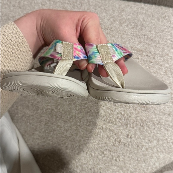 Chaco Chillos Flip (Women) - Light Tie Dye Size 7 - Picture 7 of 9